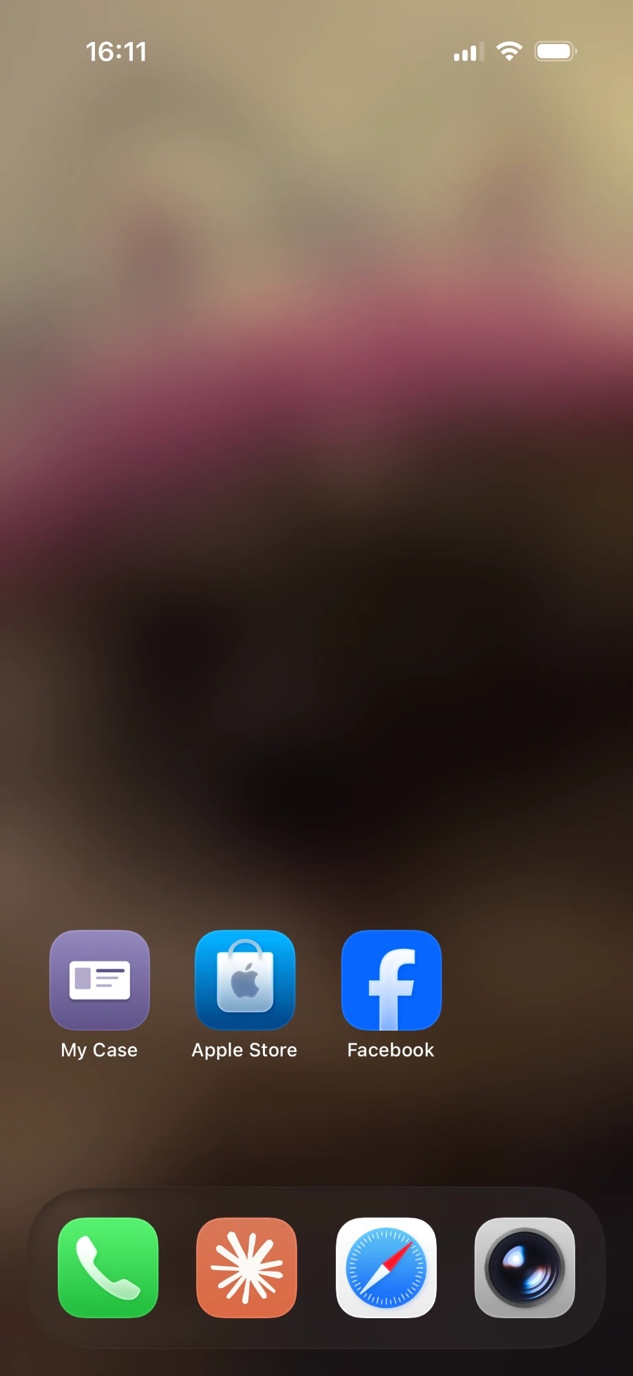 My Case app icon on the phone home screen